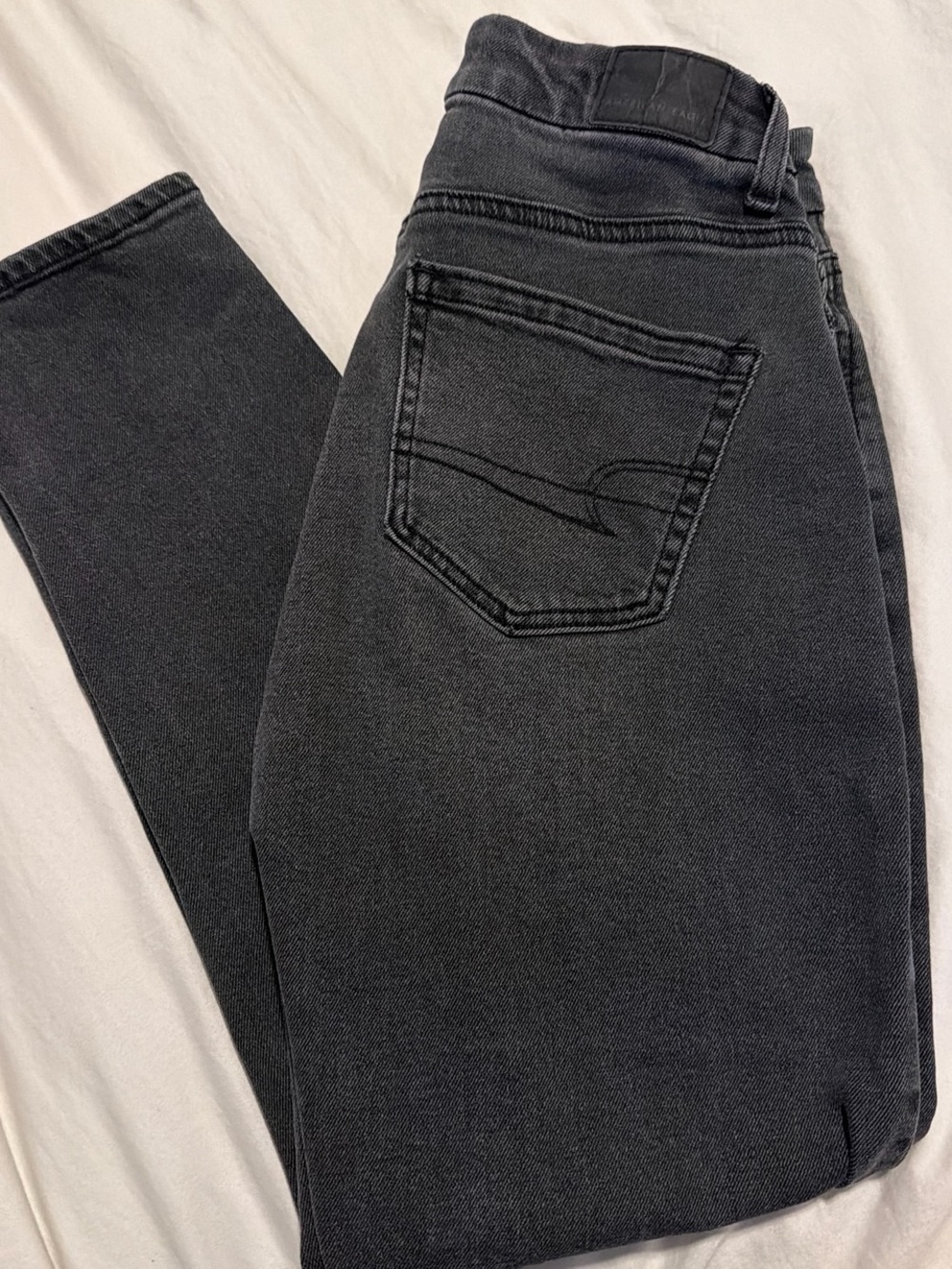 American Eagle Outfitters Black Ankle Slim Jeans